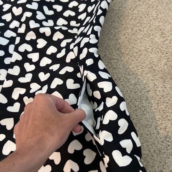 🌟 NWT Kate Spade “Dancing Hearts Domino Dress”, size 0.🌟 - Picture 9 of 16